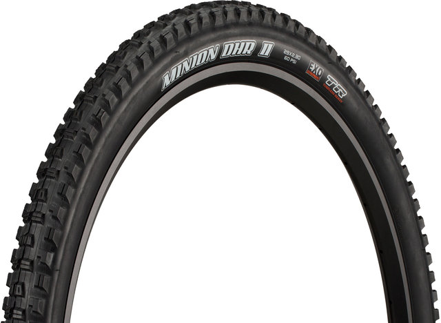 Maxxis Minion DHR II Dual EXO TR 29" Folding Tyre - black/29x2.3