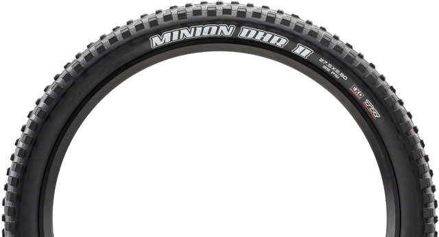 Maxxis Minion DHR II+ Dual EXO TR 27.5+ Folding Tyre - black/27.5x2.8