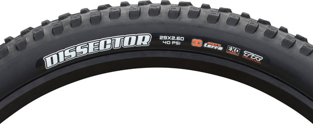 Maxxis Cubierta plegable Dissector 3C MaxxTerra EXO WT TR 29+ - negro/29 /66 /66-622/2.6 