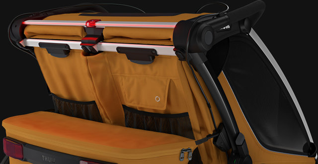 Thule Chariot Sport 2 double Kinderanhänger - natural gold/20"