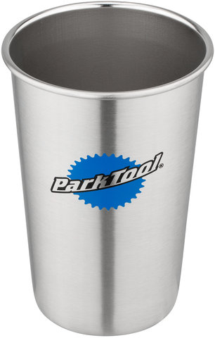 Pint Becher Edelstahl SPG-1 - silber-blau-schwarz/universal Pint Becher Edelstahl SPG-1 - silber-blau-schwarz/universal