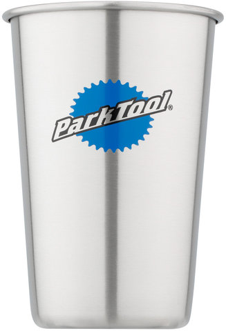 Pint Becher Edelstahl SPG-1 - silber-blau-schwarz/universal Pint Becher Edelstahl SPG-1 - silber-blau-schwarz/universal