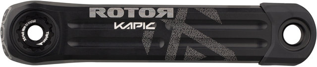 Rotor KAPIC Crank Arms - black-matte/170.0 mm