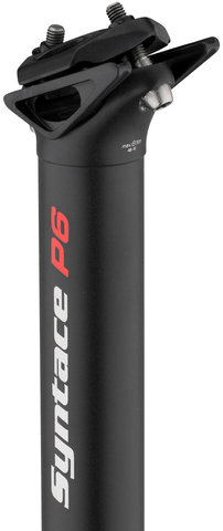 Syntace P6 7075 Seatpost - raceblack/34.9 mm / 480 mm / SB 0 mm