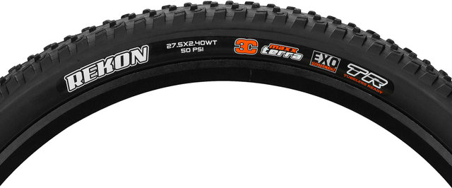 Maxxis Rekon 3C MaxxTerra EXO WT TR 27.5" Folding Tyre - black/27.5x2.4