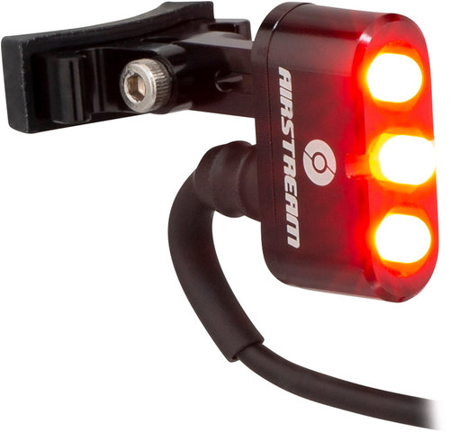 Supernova Airstream 2 Tail Light2 LED - StVZO Approved - black/seatpost