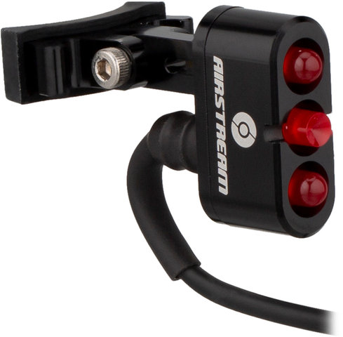 Luz tra. Airstream 2 Tail Light2 LED c. mont. tija sillín aprob. StVZO - negro/tija de sillín