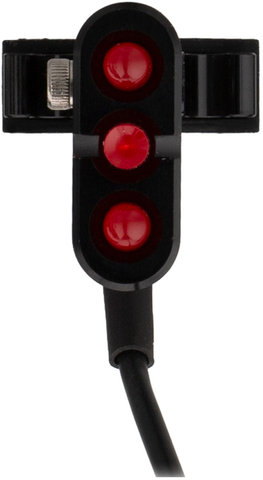 Luz tra. Airstream 2 Tail Light2 LED c. mont. tija sillín aprob. StVZO - negro/tija de sillín