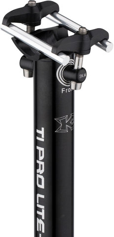 KCNC Ti Pro Lite Seatpost, 350 mm - black/27.2 mm / 350 mm / SB 0 mm