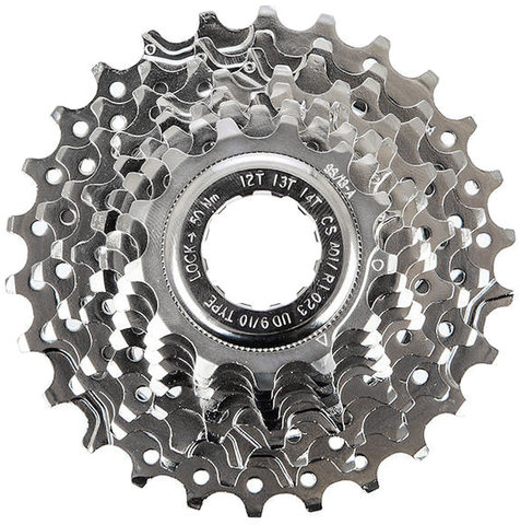 Campagnolo Veloce Kassette + Record Kette 9-fach Verschleißset - silber/13-26