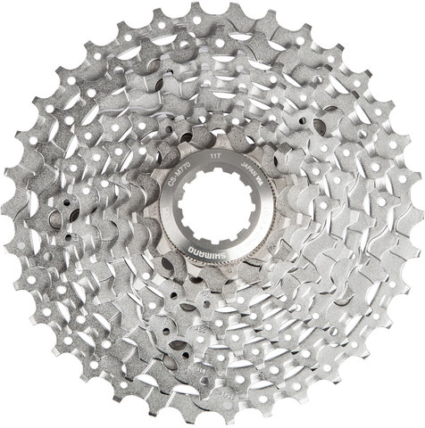 Shimano XT CS-M770 Cassette + CN-HG93 9-speed Chain Wear & Tear Set - silver/11-34