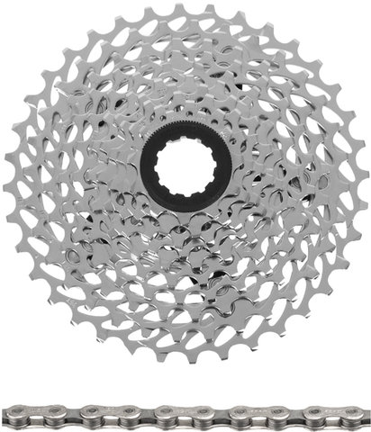 SRAM Kit d'Usure Cassette X5 PG-1030 + Chaîne PC 1031 10 vitesses - silver/11-36