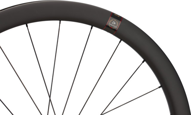 Reserve 42|49 Turbulent Aero/DT 350 Carbon Disc Center-Lock 28" Laufradsatz - black | 142 mm | 100 mm | SRAM XDR | Non Boost | Non Boost | 28"