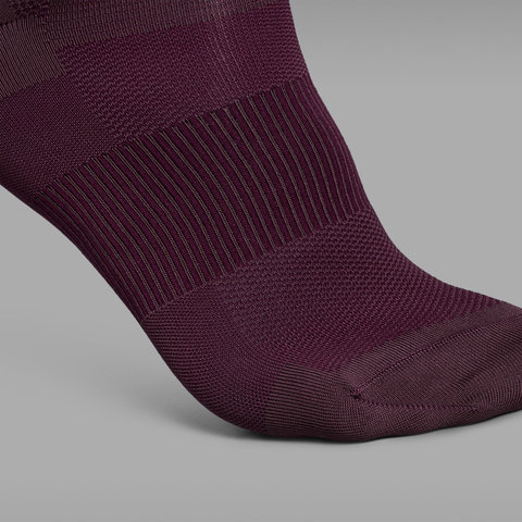 GripGrab Lightweight Airflow Socken - dark red/41 - 44
