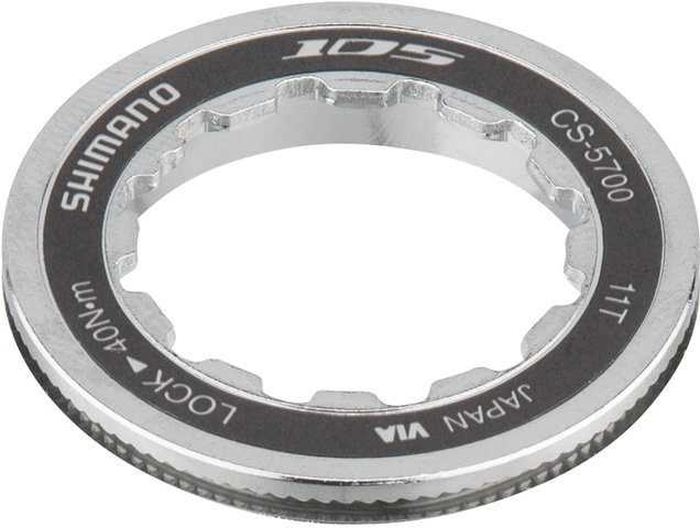 Shimano 105 Kassette CS-5700 10-fach - silber/11-28