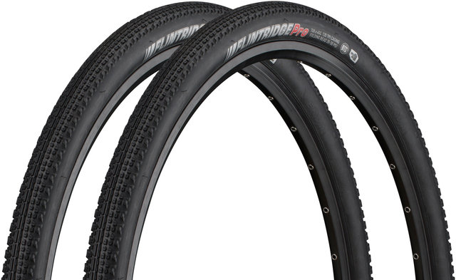 Flintridge Pro 28" Folding Tyre Set - black/40-622 (700x40c)
