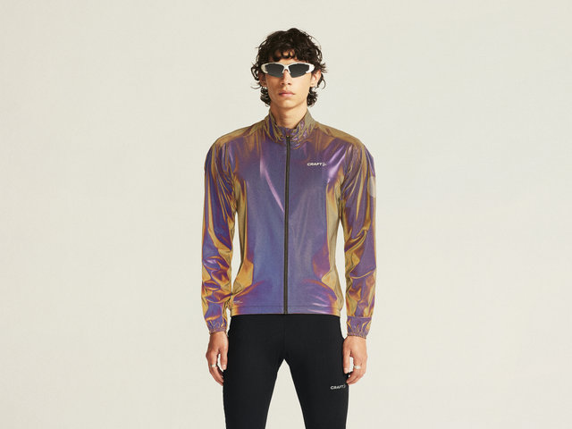 Craft Adv Endur Hydro Lumen Jacket - slate-multi/M