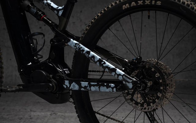 DYEDBRO E-bike Frame Protection Film Set - camo white