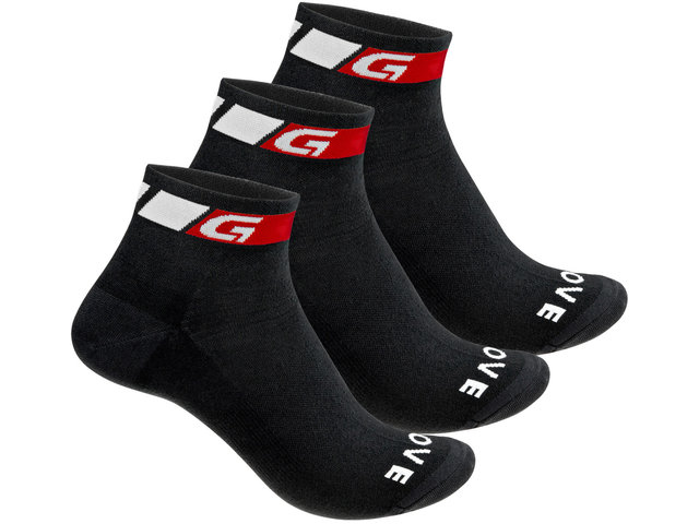 Classic Low Cut Socks - 3 Pack - black/41-44