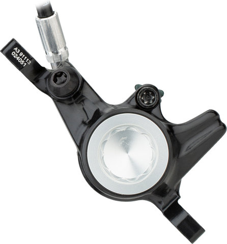 Magura MT4 eSTOP Carbotecture Disc Brake - polished black anodized/Set/Flip-Flop (non-side-specific)
