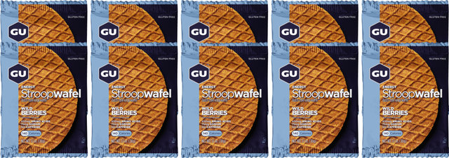 GU Energy Labs Gaufrettes énergétiques - 10 pièces - wild berries