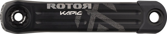 Rotor KAPIC Kurbel mit Standard-Kurbelachse - schwarz-matt | 170,0 mm | ohne Kettenblatt