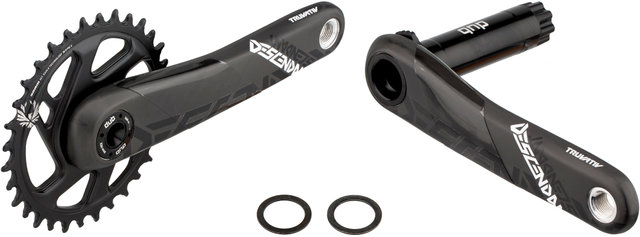 Truvativ Descendant Carbon Eagle Boost Direct Mount DUB 12-speed Crankset - black/175.0 mm 32 tooth