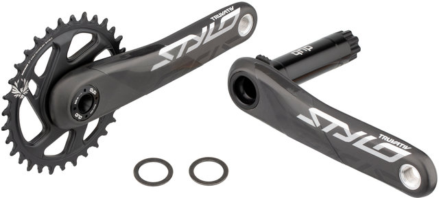 Stylo Carbon Eagle Boost Direct Mount DUB 12-speed Crankset - black/175.0 mm 32 tooth