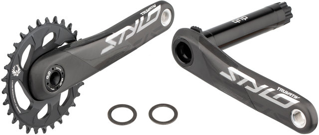 Truvativ Set de Pédalier Stylo 6K Eagle Fat4 Direct Mount DUB 12 vitesses - black/175,0 mm 30 dents