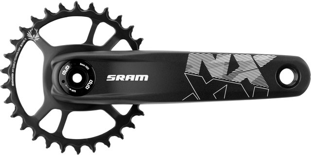 SRAM NX Eagle Fat4 Direct Mount DUB 12-fach Kurbelgarnitur - black/170,0 mm 30 Zähne