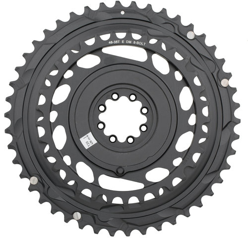 SRAM Road Chainring Set for Red, 12-speed, Direct Mount - polar grey/33-46 tooth
