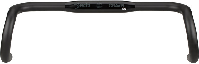 Gravel100 31.7 Handlebars - black on black/44 cm
