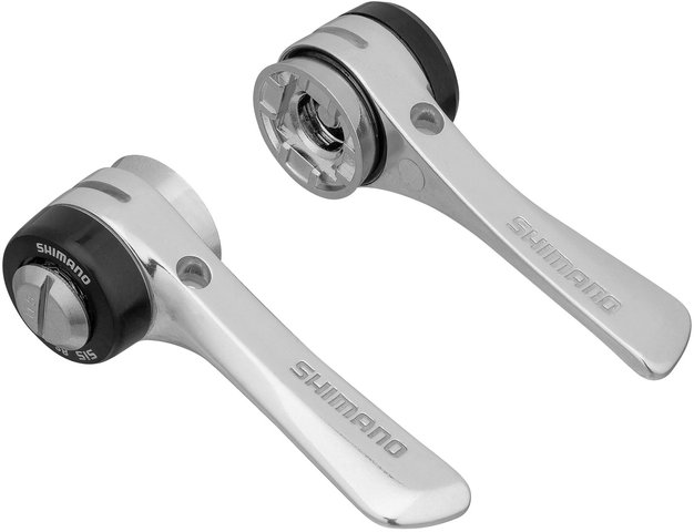 Shimano SL-R400 2-/3-/8-speed Shift Levers for Aluminium Frames - silver/2/3x8 speed