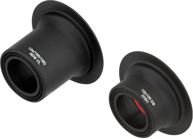 End Caps for Cognition Disc V1 + V2 Front Hubs - universal/12 x 100 mm