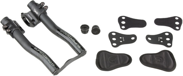 DEDA Superzero TT Aerobars - black/31.7 mm