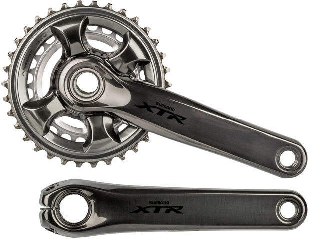 Shimano XTR Trail FC-M9020-2 Hollowtech II Crankset - grey/170.0 mm 24-34