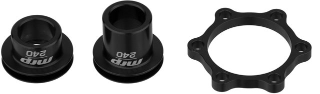 MRP Adaptateur Roue Avant Better Boost pour DT 240s 6 trous - black/universal