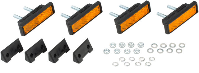 Shimano Réflecteurs SM-PD67 pour PD-M8040 / PD-M8140 - orange/universal