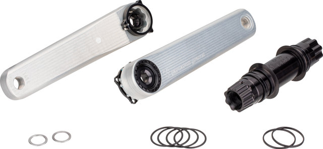 Garbaruk Manivelle Route/Gravier 30mm - silver-black | 165,0 mm
