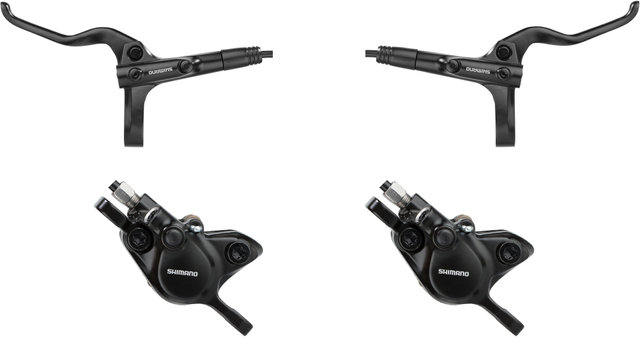 Shimano Set de frenos de disco BR-MT200 + BL-MT201 d+t - negro/set (RD + RT)