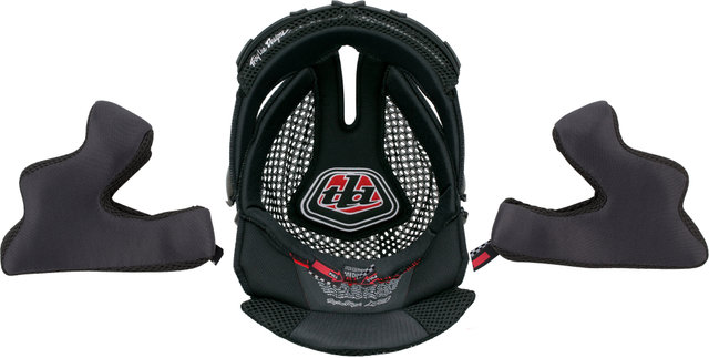 Troy Lee Designs Headliner Pad Set + 3D Cheekpads for D3 Helmets - black/M