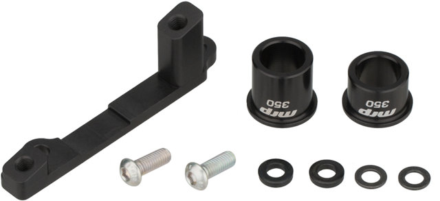 Adaptateur Roue Avant Better Boost DT 350 Center Lock - black/universal