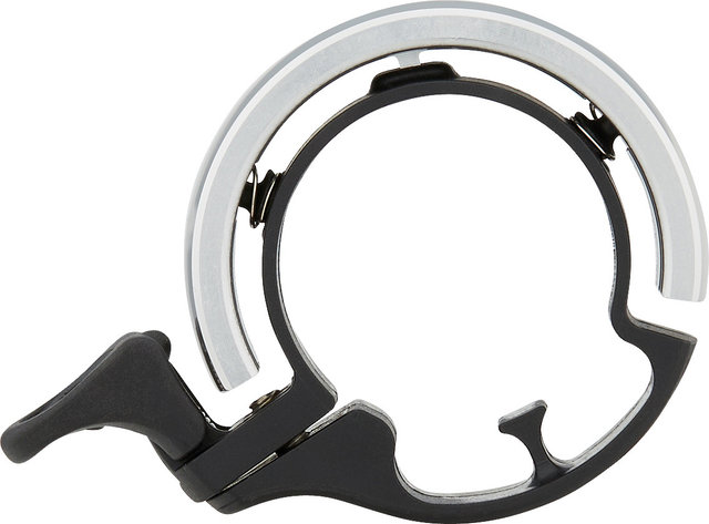 Knog Oi Fahrradklingel - black-silver/large Knog Oi Fahrradklingel - black-silver/large
