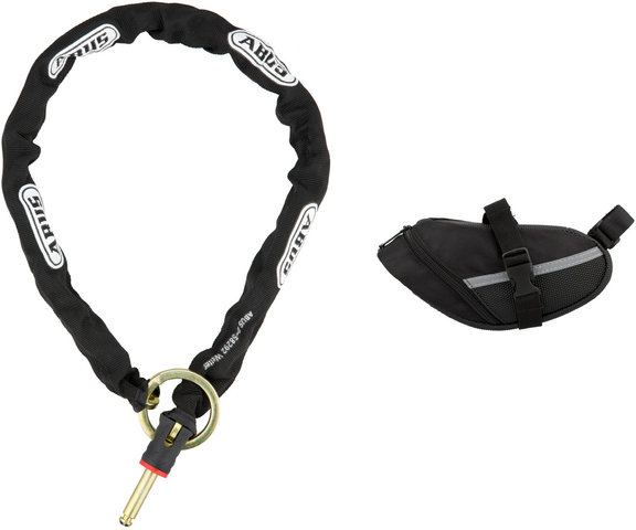 ABUS ACH 6KS BK Frame Lock Chain w/ ST5950 Transport Bag - black/85 cm