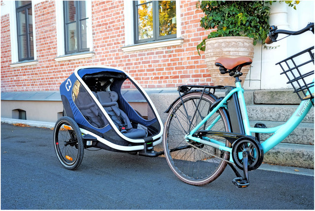 Hamax Outback Bicycle Trailer - navy/universal