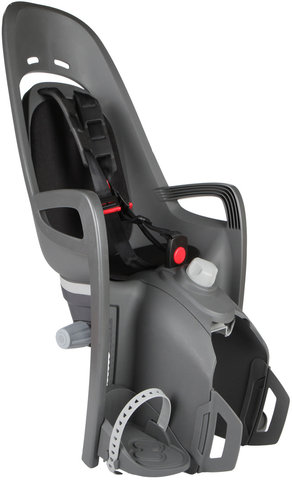 Hamax Asiento de bicicleta p. niños Zenith Relax con adap. de portaequipajes - grey-black/universal