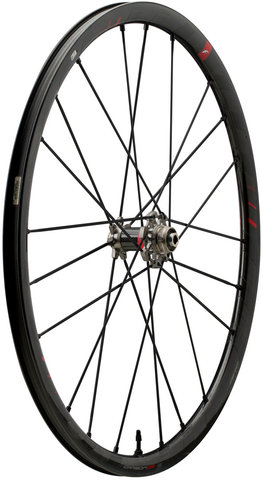 Fulcrum Juego de ruedas Racing Zero Carbon DB Disc Center Lock - negro/28" set (RD 12x100 + RT 12x142) Shimano