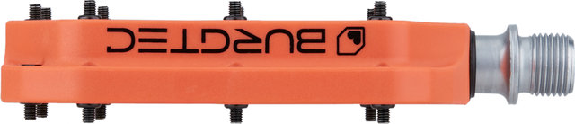 Burgtec MK4 Composite Platform Pedals - iron bro orange