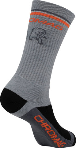 Chromag Chaussettes Pace - grey-orange/39.5 - 41.5