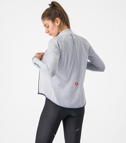 Castelli Squall Shell Damen Jacke - silver gray-black | M